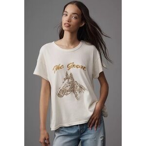 The Great boxy crew horse tee